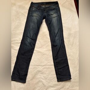 Hudson Low-Rise Straight Leg Jeans